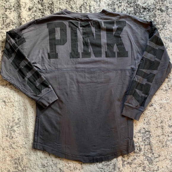 Victoria’s Secret Pink Varsity Style Long Sleeve - Picture 3 of 3